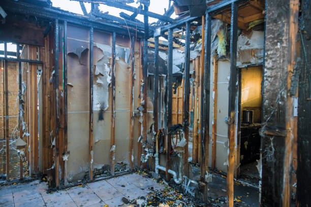 Professional Fire Damage Removal technician working in Wrangell, AK